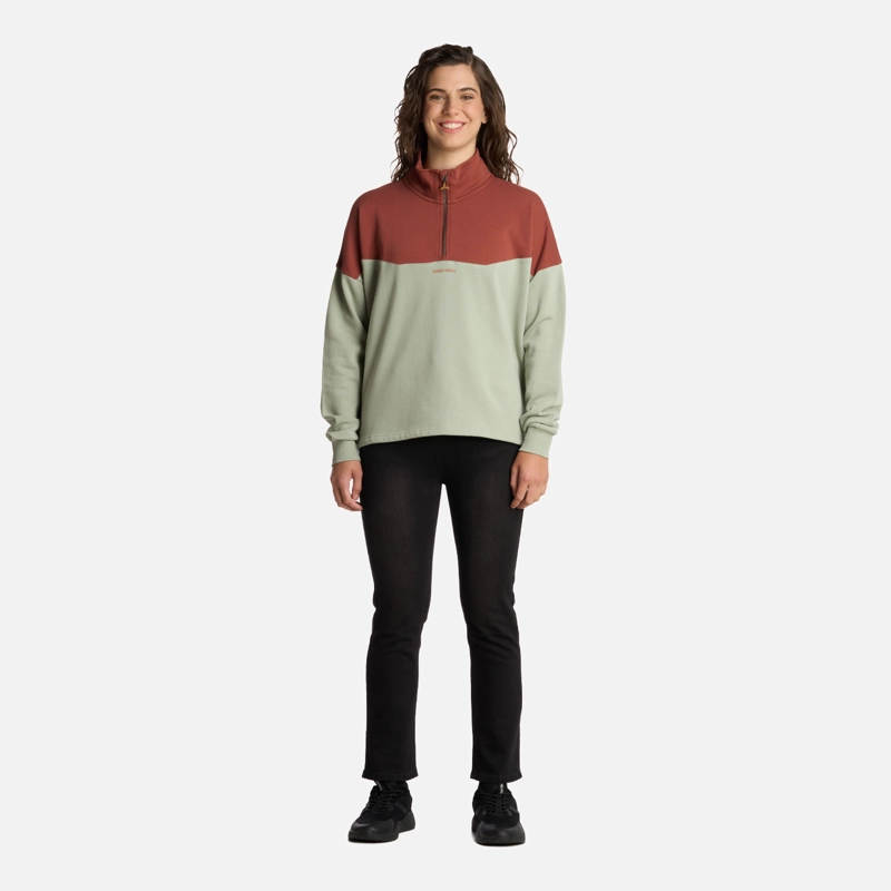POLERÓN ALGODÓN MUJER HAKA HONU VERDE PELICULYON JADE - 5