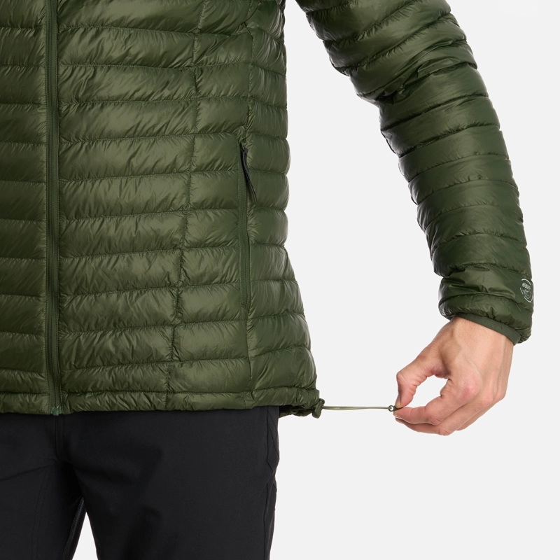 CHAQUETA HOMBRE LIPPI VERDE MILITAR PEAK DOWN HOODY JACKET - 6