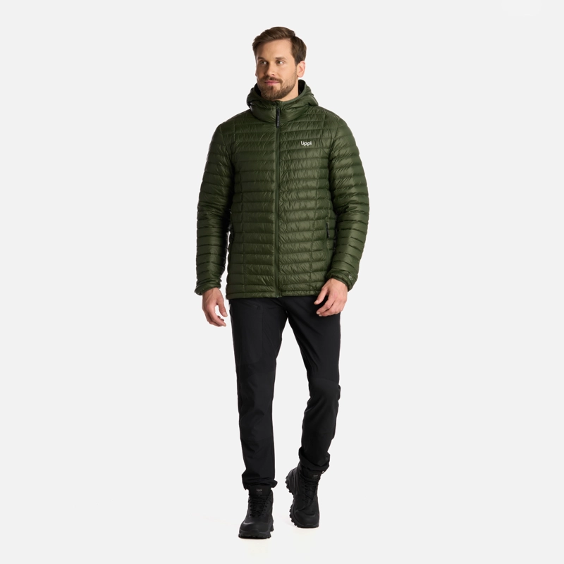 CHAQUETA HOMBRE LIPPI VERDE MILITAR PEAK DOWN HOODY JACKET - 7