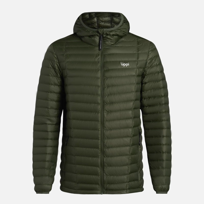 CHAQUETA HOMBRE LIPPI VERDE MILITAR PEAK DOWN HOODY JACKET - 9