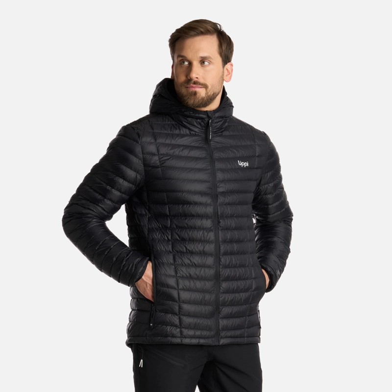 CHAQUETA HOMBRE LIPPI NEGRO PEAK DOWN HOODY JACKET - 2