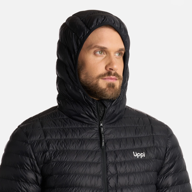 CHAQUETA HOMBRE LIPPI NEGRO PEAK DOWN HOODY JACKET - 4