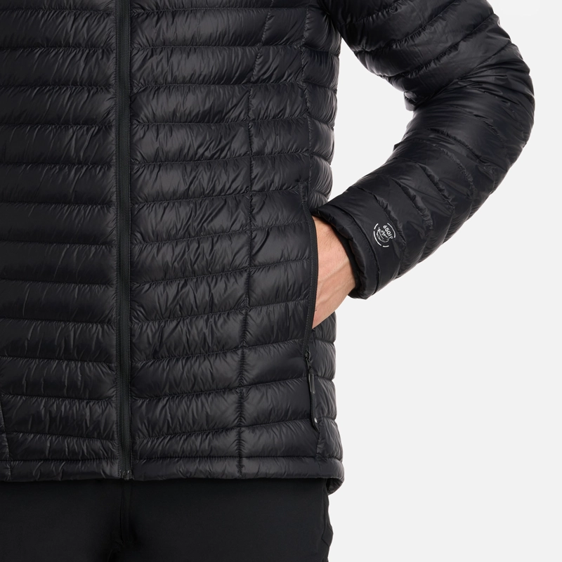 CHAQUETA HOMBRE LIPPI NEGRO PEAK DOWN HOODY JACKET - 5