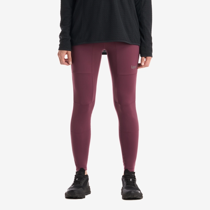 CALZAS MUJER PURETREK Q-DRY LEGGINGS VINO LIPPI - 1