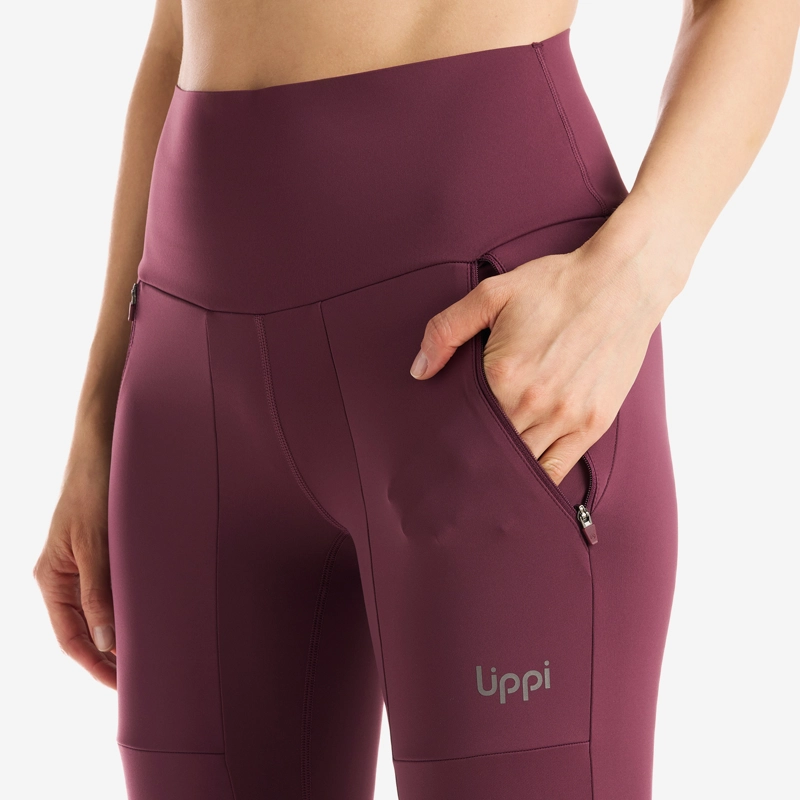 CALZAS MUJER PURETREK Q-DRY LEGGINGS VINO LIPPI - 4