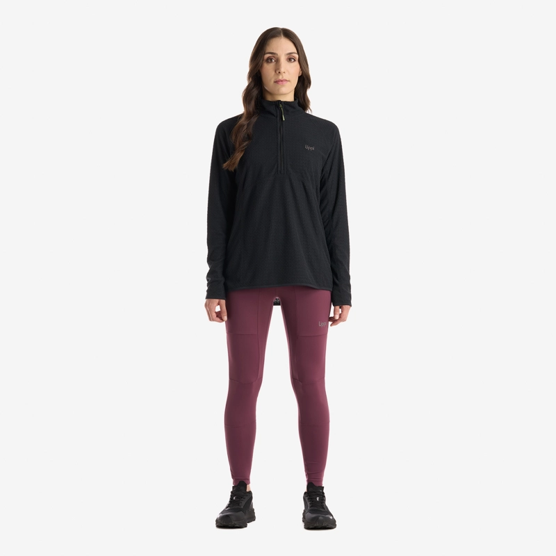 CALZAS MUJER PURETREK Q-DRY LEGGINGS VINO LIPPI - 6