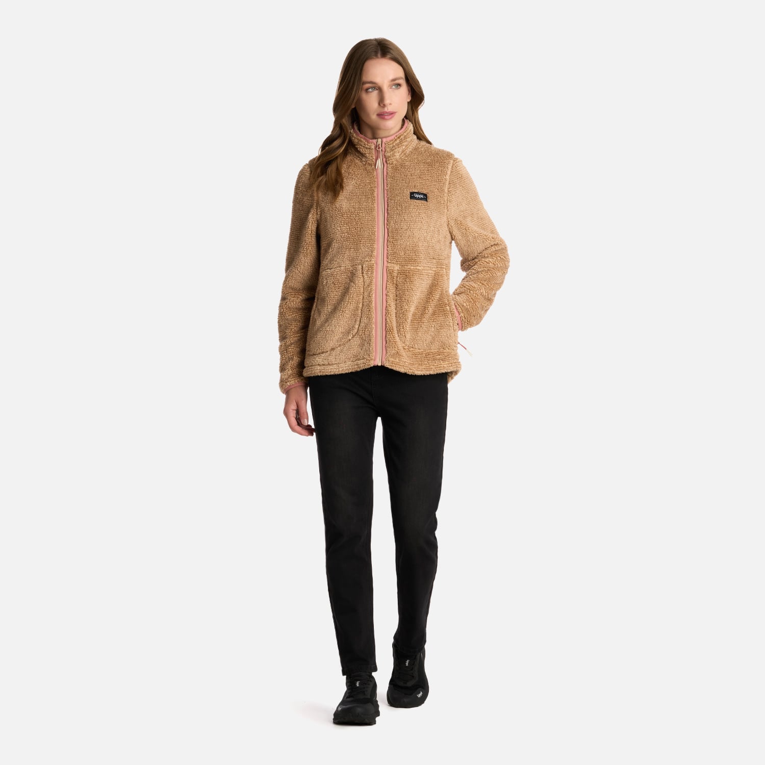 POLAR MUJER FERRET SHAGGY-PRO JACKET BEIGE LIPPI I25 - 5