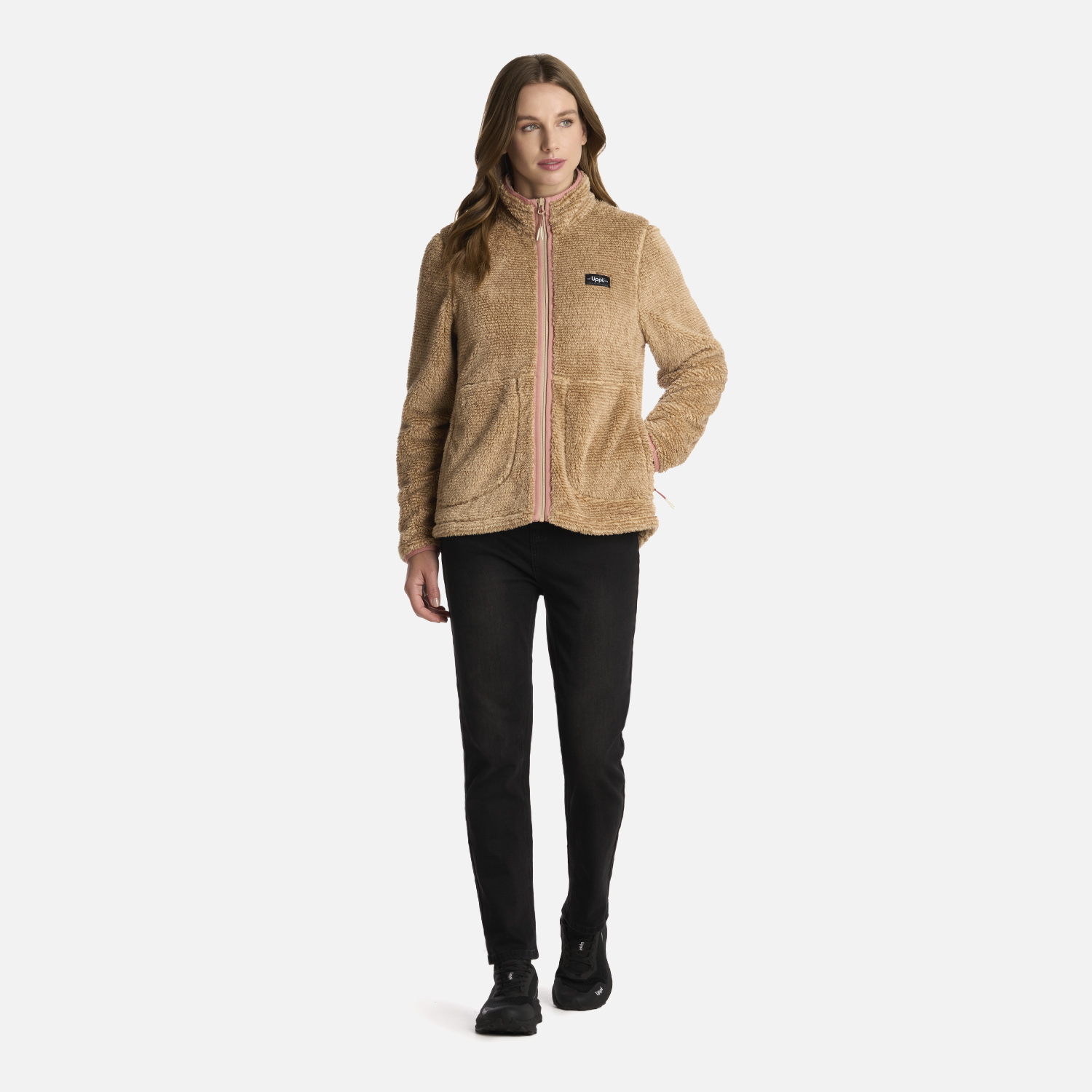 POLAR MUJER FERRET SHAGGY-PRO JACKET BEIGE LIPPI I25 - 5