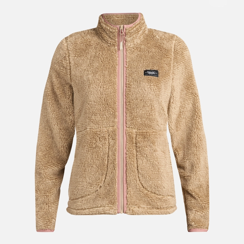 POLAR MUJER FERRET SHAGGY-PRO JACKET BEIGE LIPPI I25 - 6