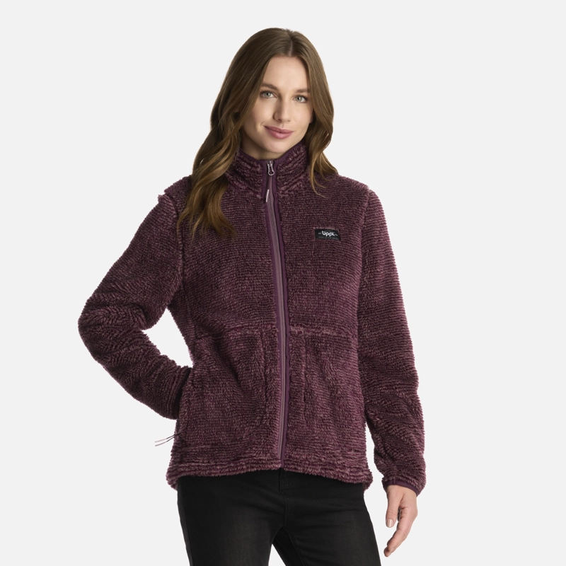POLAR MUJER FERRET SHAGGY-PRO JACKET MORADO LIPPI - 1