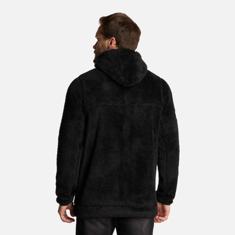 POLAR HOMBRE BEAR SHAGGY-PRO HOODY JACKET NEGRO LIPPI I25 - 3