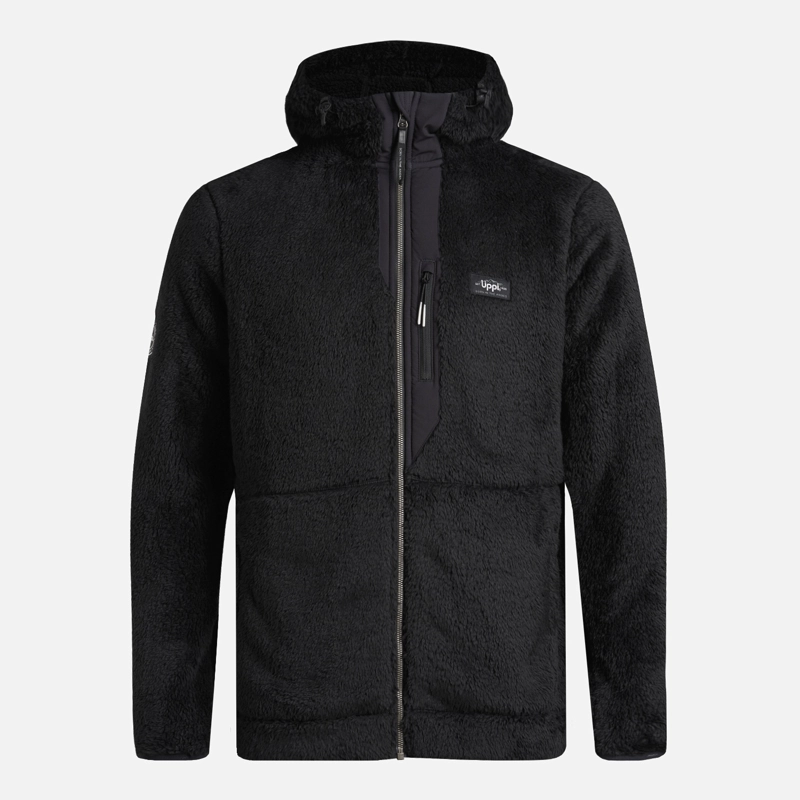 POLAR HOMBRE BEAR SHAGGY-PRO HOODY JACKET NEGRO LIPPI I25 - 7