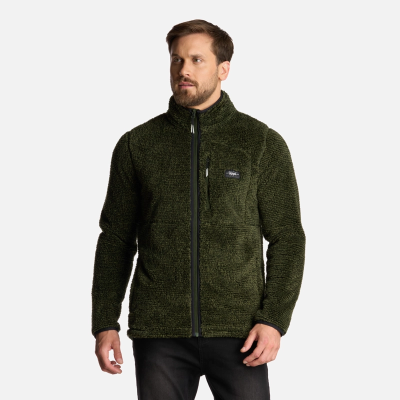 POLAR HOMBRE FERRET SHAGGY-PRO JACKET VERDE MILITAR LIPPI - 1