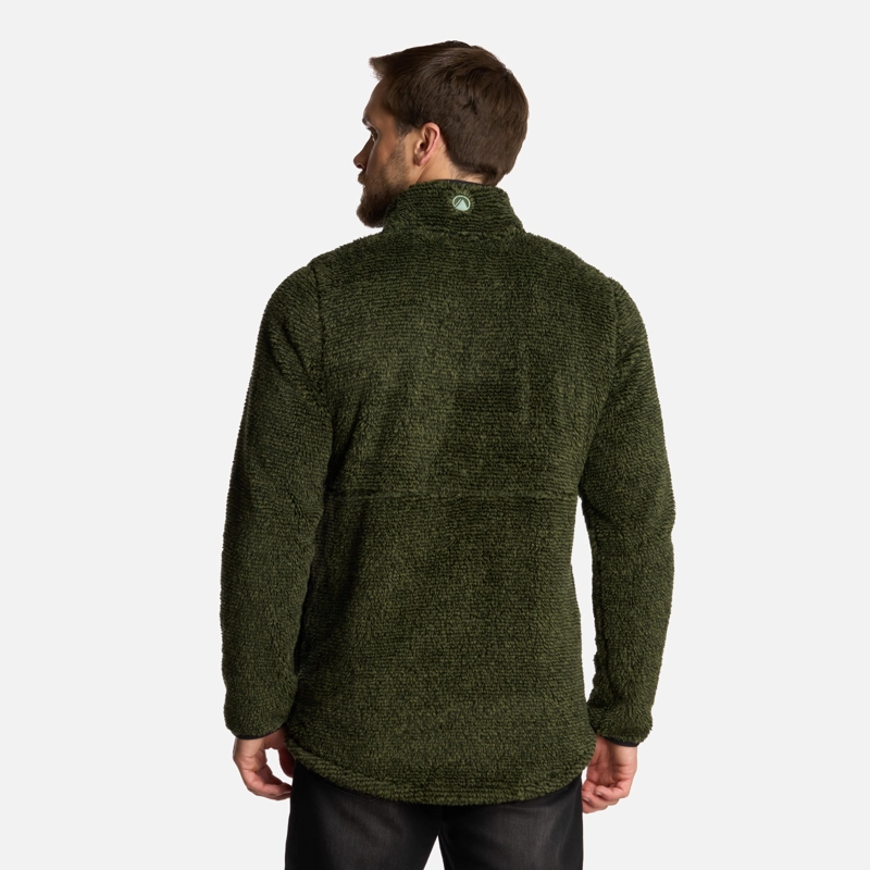 POLAR HOMBRE FERRET SHAGGY-PRO JACKET VERDE MILITAR LIPPI - 3