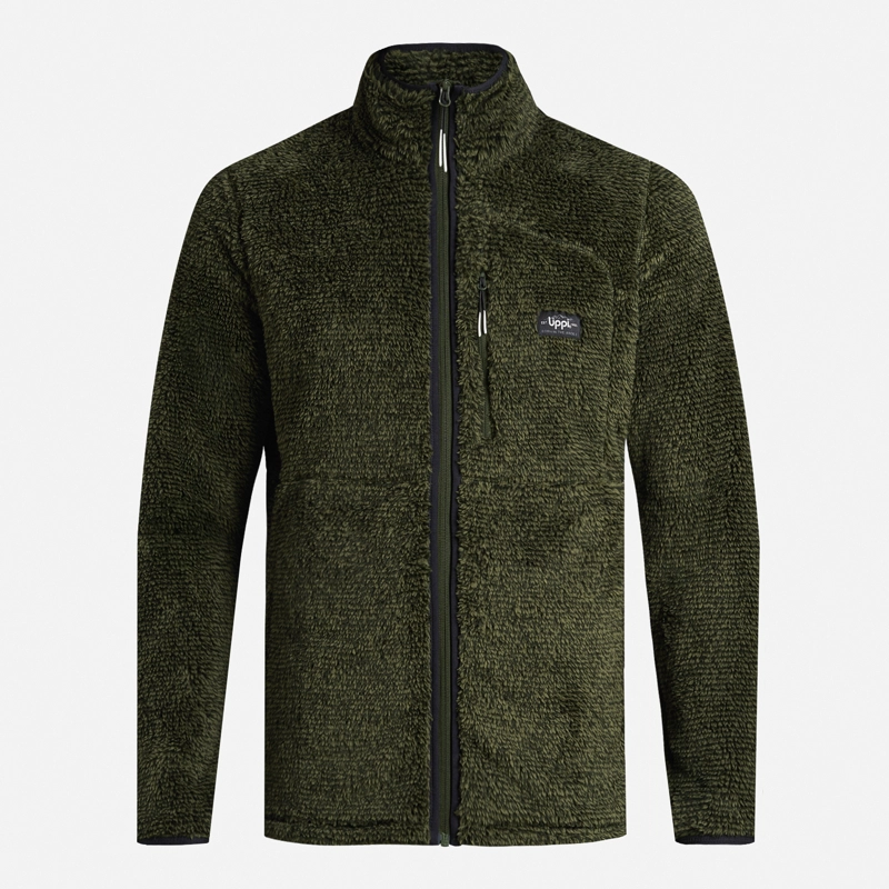 POLAR HOMBRE FERRET SHAGGY-PRO JACKET VERDE MILITAR LIPPI - 7