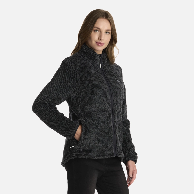 POLAR MUJER FERRET SHAGGY-PRO JACKET NEGRO LIPPI - 2