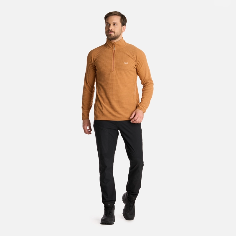 POLERON HOMBRE JACARANDA NANO-F 14 ZIP CAMEL LIPPI - 5