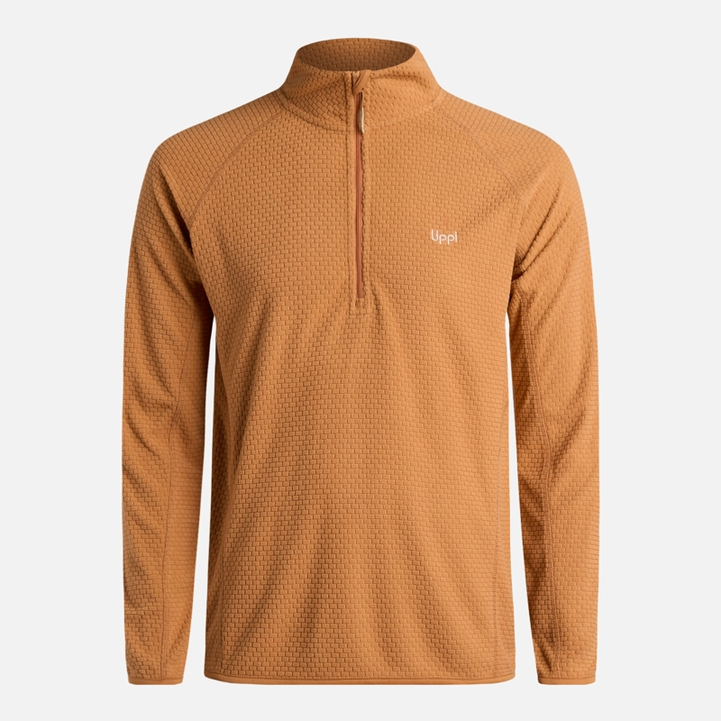 POLERON HOMBRE JACARANDA NANO-F 14 ZIP CAMEL LIPPI - 6