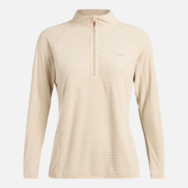 POLERON MUJER JACARANDA NANO-F 14 ZIP CRUDO LIPPI - 6