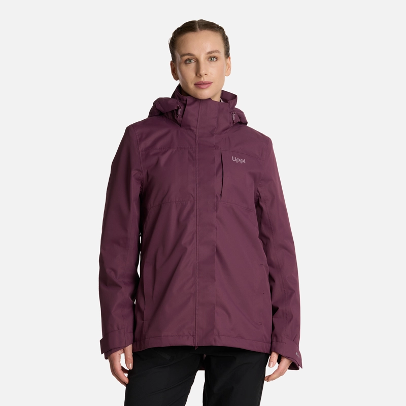 CHAQUETA MUJER TRES CRUCES FUSION-3 HOODY JACKET VINO LIPPI - 2