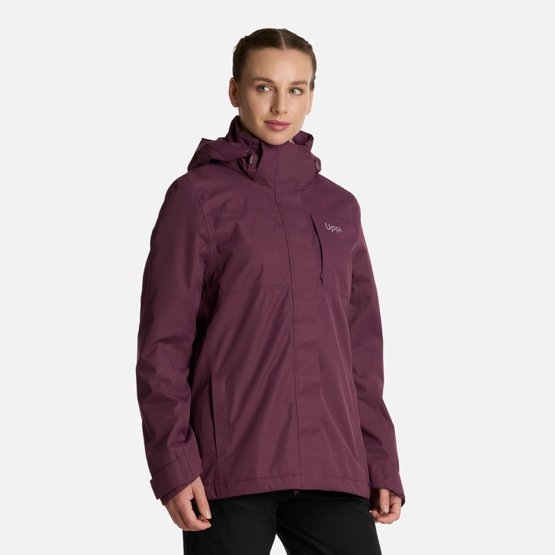 CHAQUETA MUJER TRES CRUCES FUSION-3 HOODY JACKET VINO LIPPI - 3