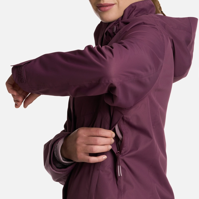 CHAQUETA MUJER TRES CRUCES FUSION-3 HOODY JACKET VINO LIPPI - 8