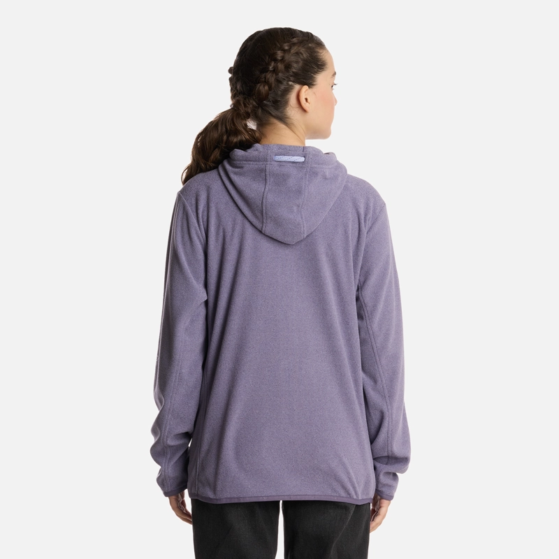 POLERON TEEN GIRL STRIPES NANO-F FULL ZIP HOODY VIOLETA LIPPI - 3