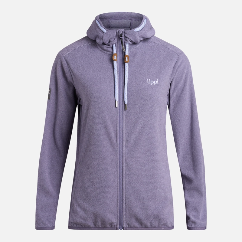 POLERON TEEN GIRL STRIPES NANO-F FULL ZIP HOODY VIOLETA LIPPI - 7