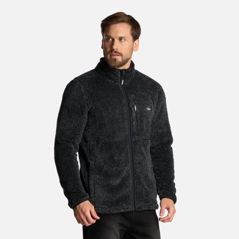 POLAR HOMBRE FERRET SHAGGY-PRO JACKET NEGRO LIPPI - 2