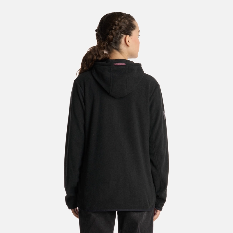 POLERON TEEN GIRL STRIPES NANO-F FULL ZIP HOODY NEGRO LIPPI - 3