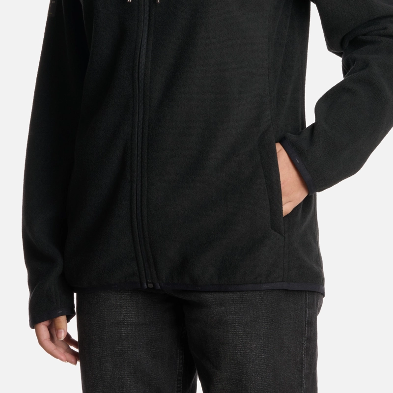 POLERON TEEN GIRL STRIPES NANO-F FULL ZIP HOODY NEGRO LIPPI - 5