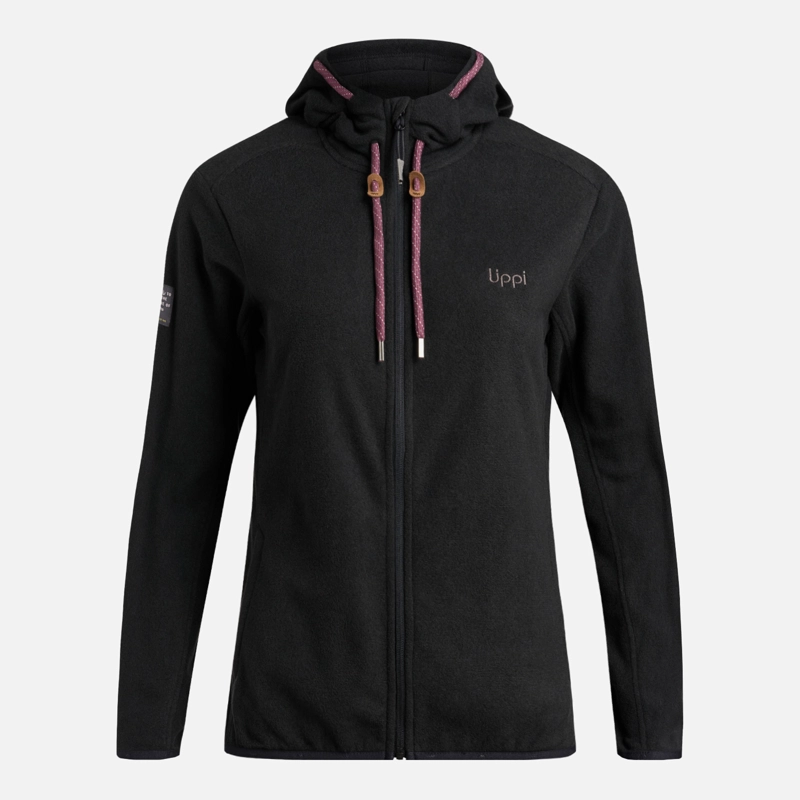 POLERON TEEN GIRL STRIPES NANO-F FULL ZIP HOODY NEGRO LIPPI - 7