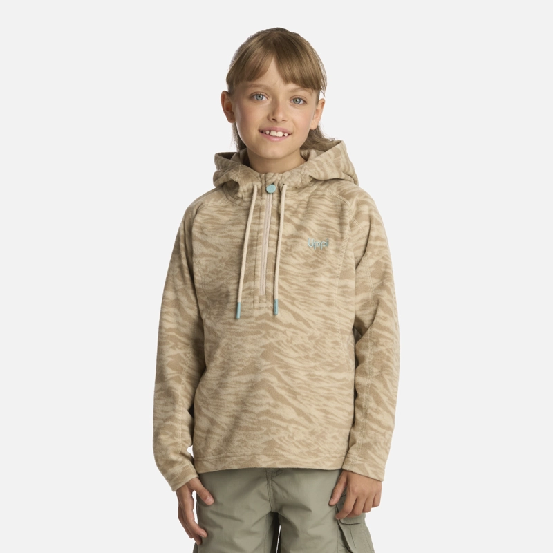 POLAR NIÑA COLD DAY THERM-PRO HOODY JACKET PRINT CRUDO LIPPI - 1