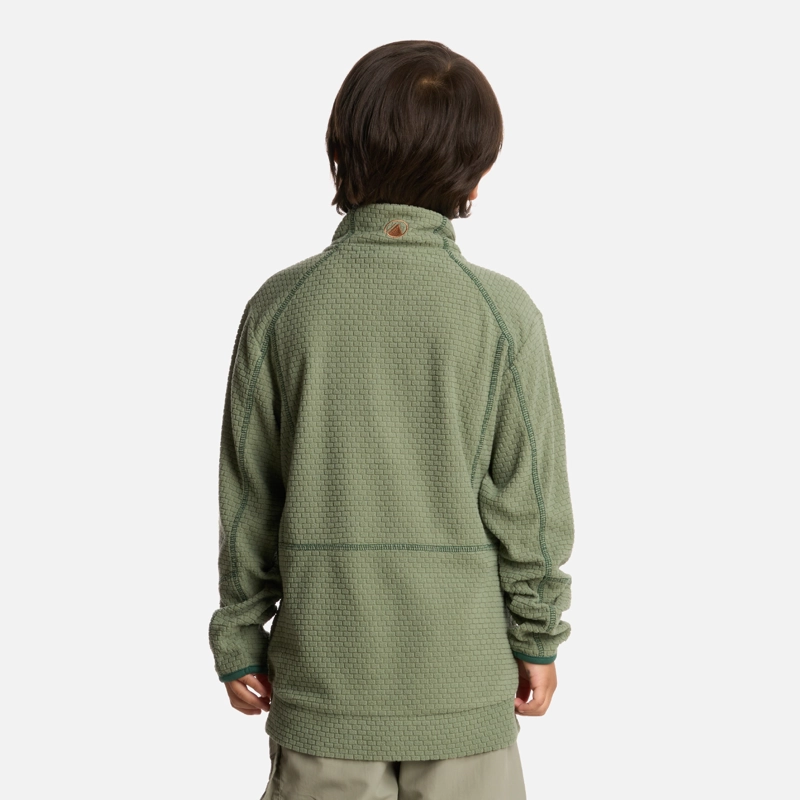 POLERON NIÑO SALTAMONTES NANO-F 14 ZIP JADE OSCURO LIPPI I25 - 3