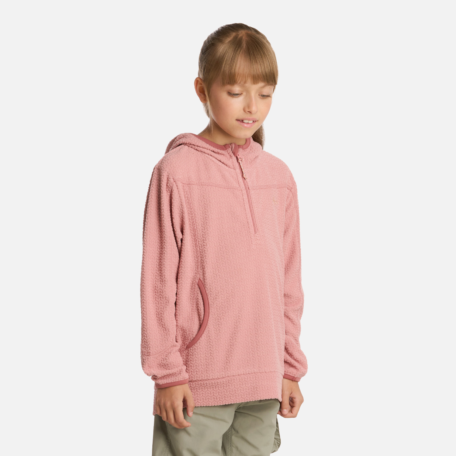 POLERON NIÑA SALTAMONTES NANO-F 14 ZIP HOODY ROSA LIPPI I25 - 2