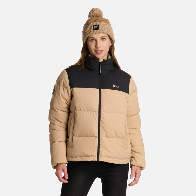 CHAQUETA MUJER URBAN DOWN JACKET CAQUI LIPPI I25 - 1