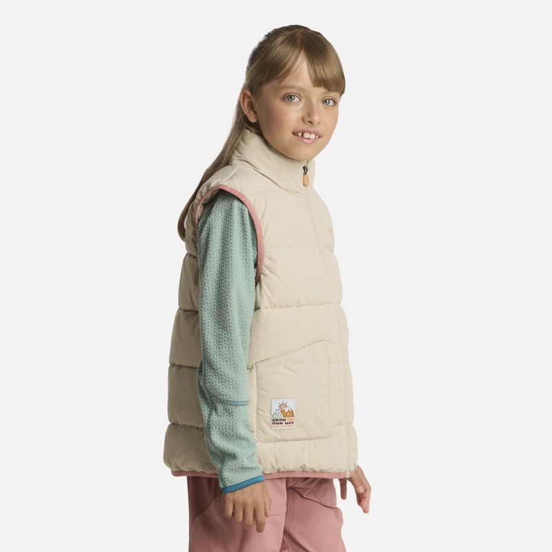 CHAQUETA NIÑA KINGFISHER STEAM-PRO VEST JACKET BEIGE LIPPI - 2