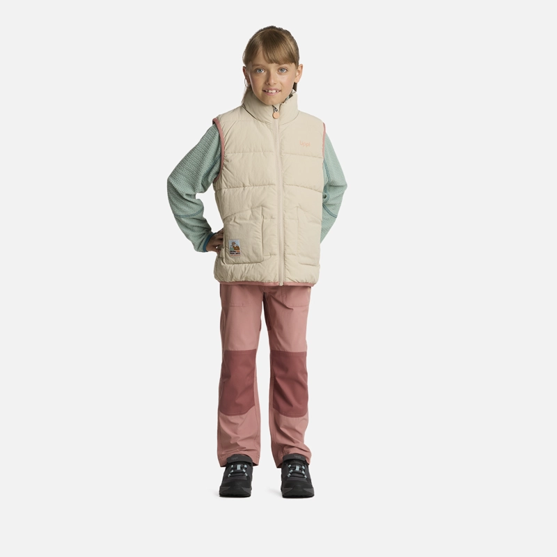 CHAQUETA NIÑA KINGFISHER STEAM-PRO VEST JACKET BEIGE LIPPI - 5