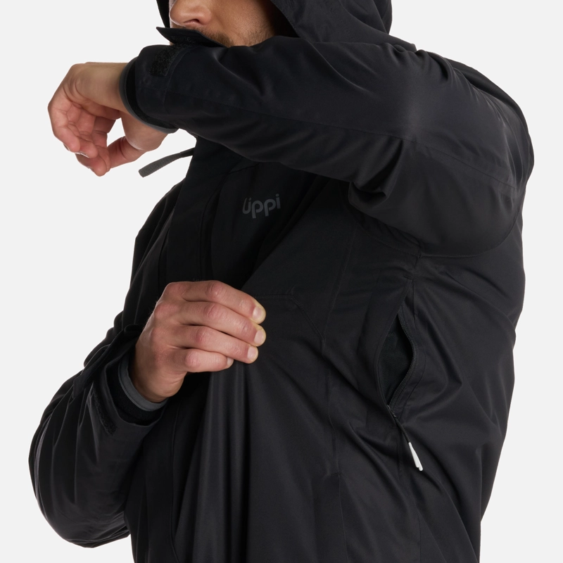 CHAQUETA HOMBRE TRES CRUCES FUSION-3 HOODY NEGRO LIPPI I25 - 6