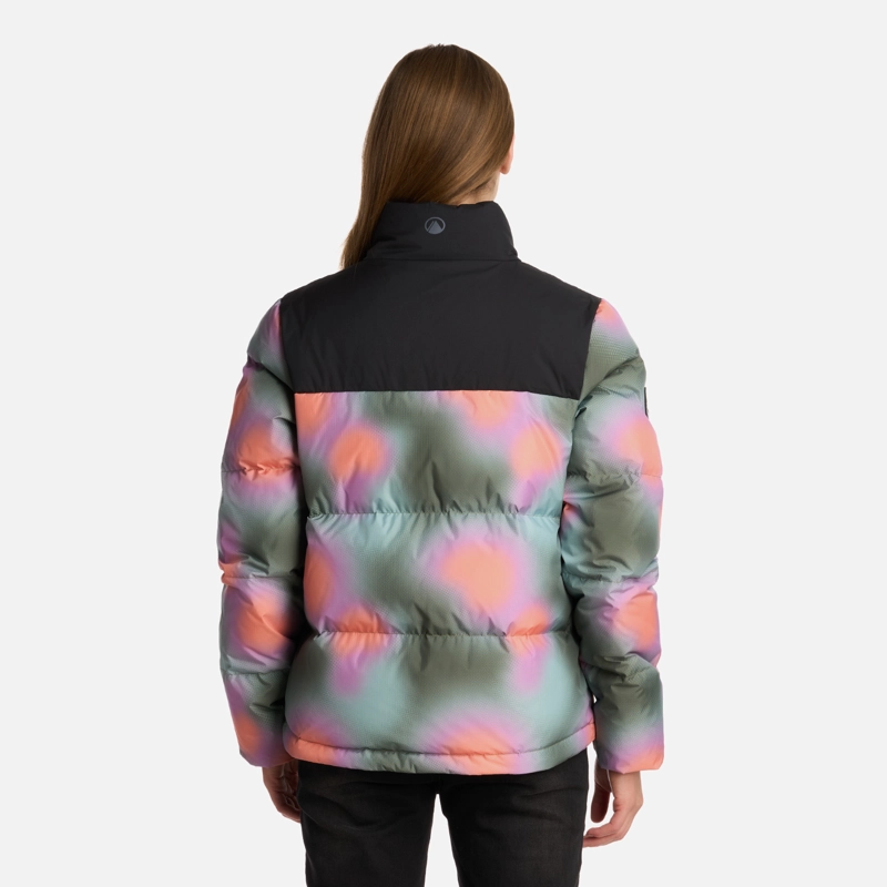 CHAQUETA MUJER URBAN DOWN JACKET PRINT DAMASCO LIPPI - 3