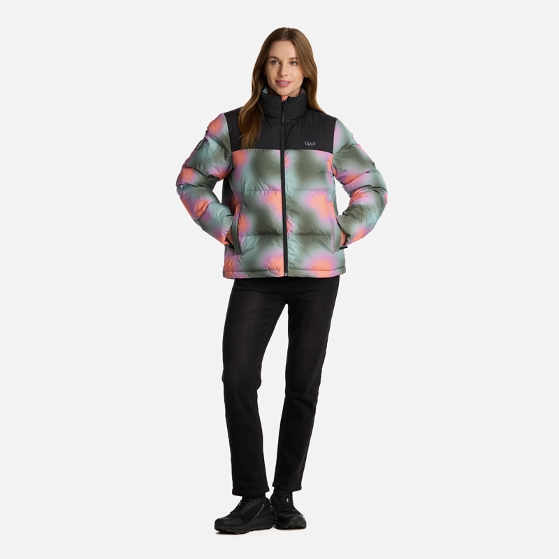 CHAQUETA MUJER URBAN DOWN JACKET PRINT DAMASCO LIPPI - 8