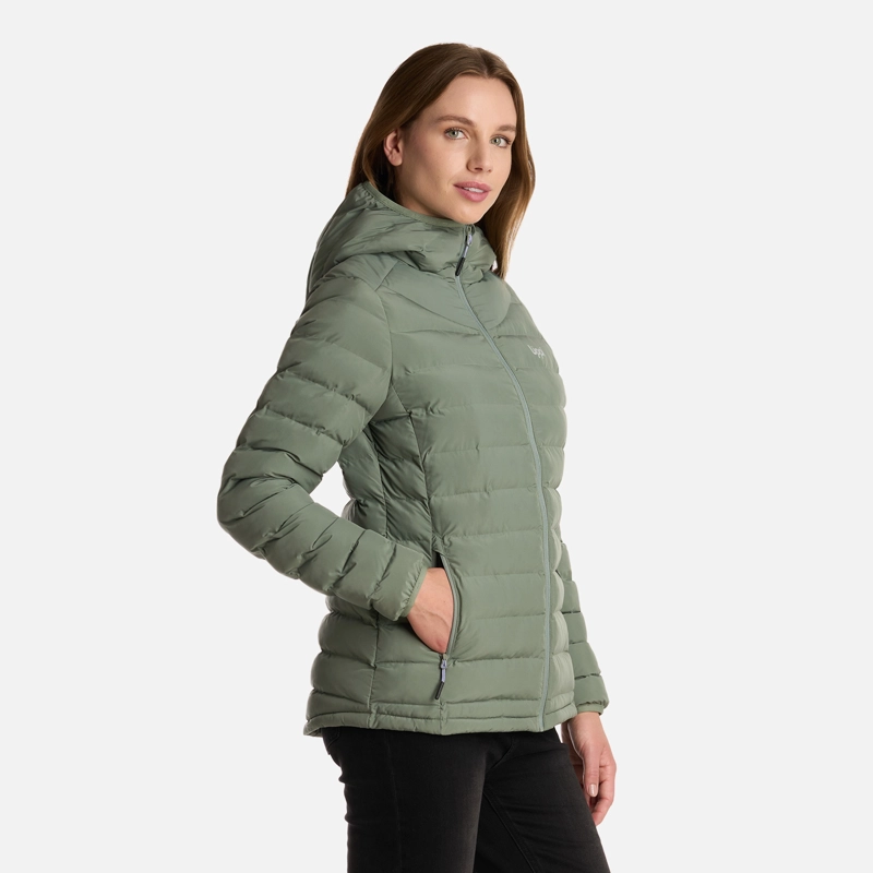 CHAQUETA MUJER SNOWMASS STEAMPRO HOODY JADE OSCURO LIPPI I25 - 2