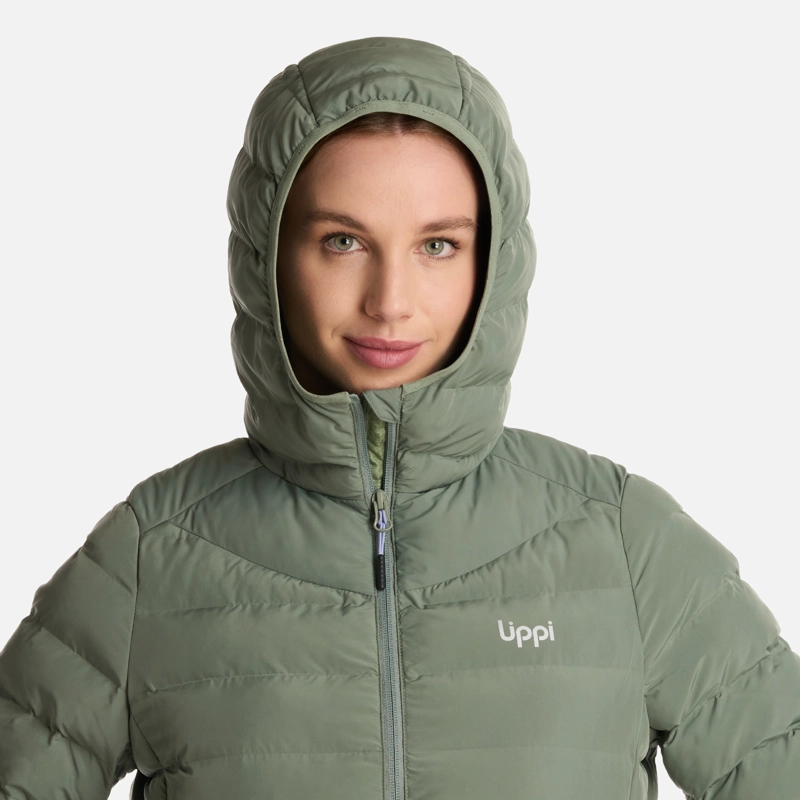 CHAQUETA MUJER SNOWMASS STEAMPRO HOODY JADE OSCURO LIPPI I25 - 4