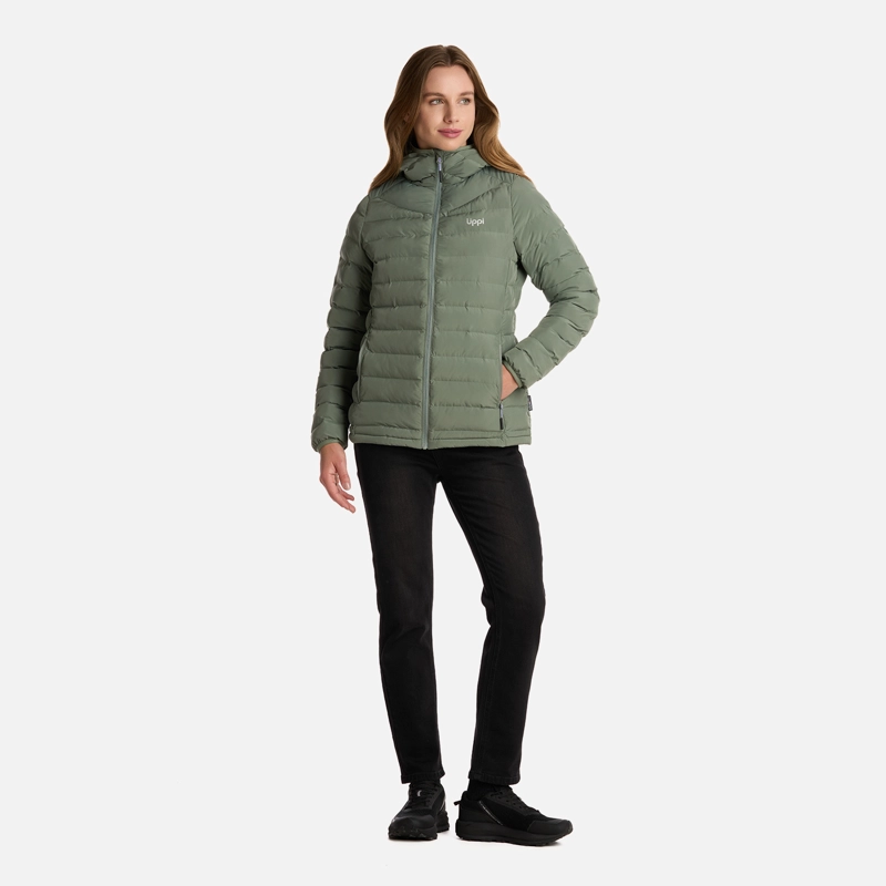 CHAQUETA MUJER SNOWMASS STEAMPRO HOODY JADE OSCURO LIPPI I25 - 6