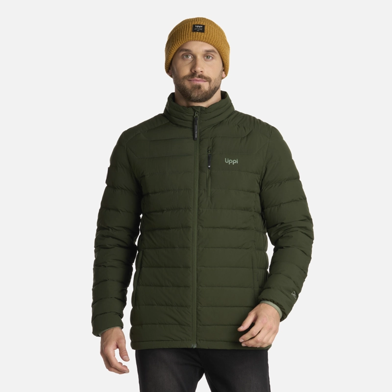 CHAQUETA HOMBRE AERO DOWN JACKET VERDE MILITAR LIPPI - 1