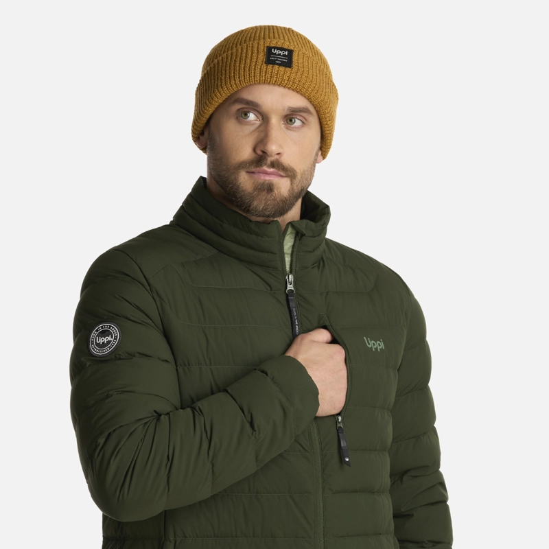 CHAQUETA HOMBRE AERO DOWN JACKET VERDE MILITAR LIPPI - 4