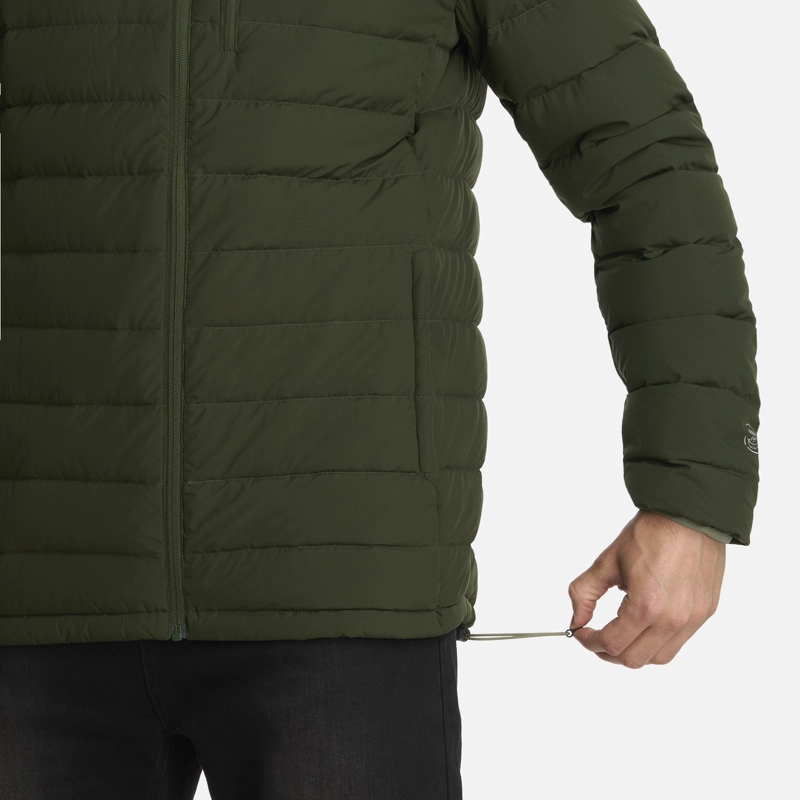 CHAQUETA HOMBRE AERO DOWN JACKET VERDE MILITAR LIPPI - 6