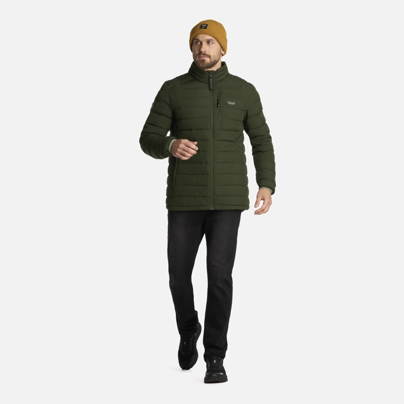CHAQUETA HOMBRE AERO DOWN JACKET VERDE MILITAR LIPPI - 7