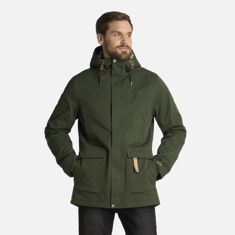CHAQUETA HOMBRE DAYBREAK B-DRY VERDE MILITAR LIPPI I25 - 1