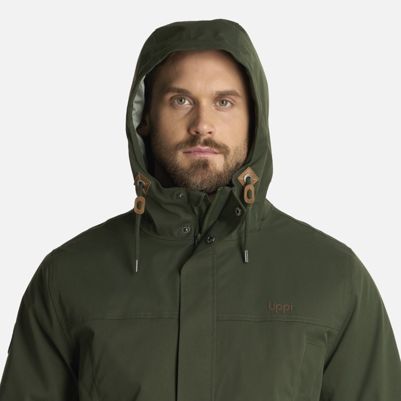 CHAQUETA HOMBRE DAYBREAK B-DRY VERDE MILITAR LIPPI I25 - 4